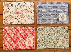 Persephone fabric envelopes